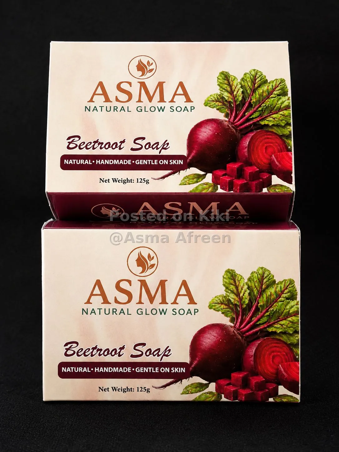 Beetroot soap