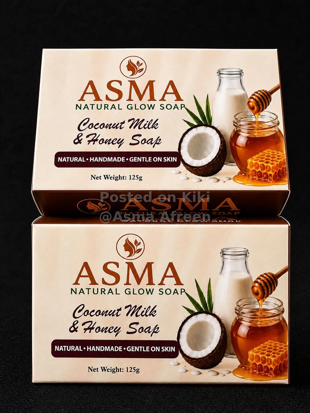 Coconut milk and honey soap