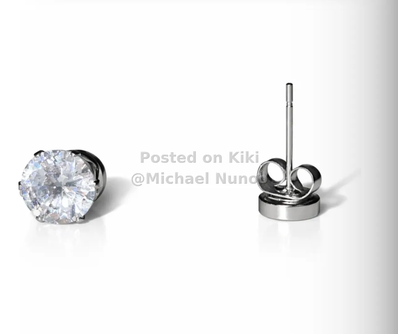 Realistic Magnetic Earrings